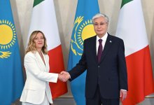 Мелони поблагодарила Токаева за поддержку