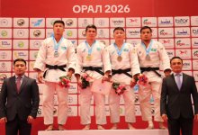 Два золота и серебро: гвардейцы завоевали три медали на чемпионате Казахстана по дзюдо в Уральске