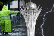 До +23 градусов: дождливые и прохладные выходные прогнозируют в Астане