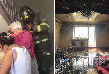 Десятки людей эвакуировали из горящей многоэтажки в Караганде