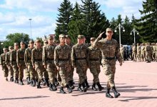 Призывников Уральска торжественно проводили на службу в Алматы