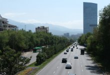 Схема движения изменилась на проспекте Аль-Фараби в Алматы