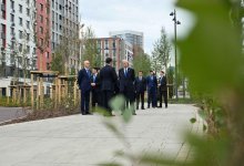 Токаев ознакомился с благоустройством аллеи "Мыңжылдық" и парка GreenLine