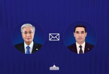 Токаев поздравил президента Туркменистана с днем рождения