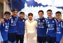 Дастан Сатпаев встретился с Шерханом Калмурзой на встрече с молодежной сборной Казахстана в Англии (ВИДЕО)