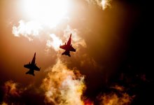 Военный самолет разбился на западе Германии
