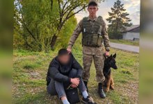 Кинолог Нацгвардии пресек попытку переброски запрещенных предметов в ВКО