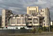 Обрушилась крыша Дворца студентов в Алматы