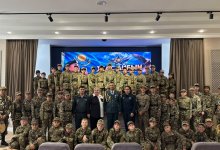 Спасший девушку гвардеец встретился со школьниками в Усть-Каменогорске