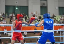 Чемпионка мира по боксу Алуа Балкибекова пробилась в полуфинал Азиады