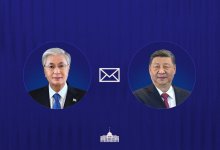 Президент Казахстана поздравил председателя КНР