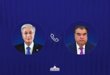 Токаев поздравил Рахмона с днем рождения