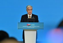 Президент выступил на казахско-оманском бизнес-форуме