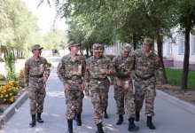 Семеро одногруппников вместе отправились служить в Нацгвардию в Алматы (ВИДЕО)