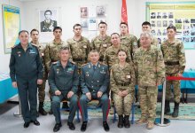 Генерал Национальной гвардии встретился со студентами в Астане