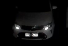 Попытка шымкентца спрятать госномер авто под тряпкой закончилась арестом и лишением прав (ВИДЕО)