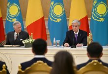 Президент Казахстана и король Филипп провели брифинг для представителей СМИ