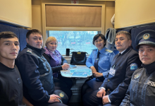 Приемная в вагоне