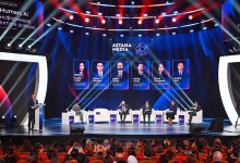 Камеры, интервью и разговоры о будущем: как прошел первый день Astana Media Week 2026