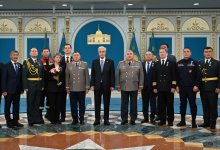 Сотрудники ЧС и спасательных служб получили награды от Токаева