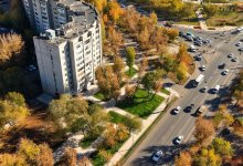 Новый сквер с детской площадкой открыли в Астане ко Дню Республики