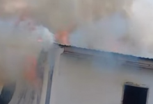 Дом семьи из восьми человек сгорел в Павлодарской области (ВИДЕО)