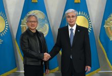 Токаев принял сооснователя и президента компании NVIDIA Дженсена Хуанга