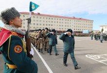 Около 750 новобранцев Нацгвардии приняли присягу в Астане