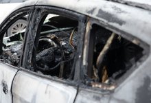 Горящие шины и кабели повредили четыре автомобиля в одном из паркингов Астаны