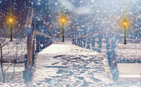 Настоящая зима приходит в Шымкент