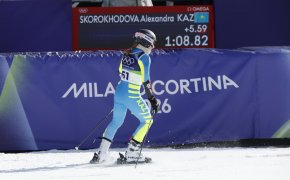 Казахстанская горнолыжница вошла в число 40 сильнейших на Олимпиаде в Италии (ВИДЕО)