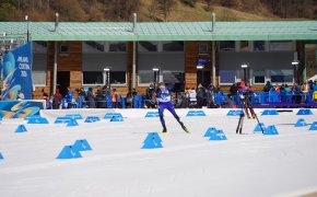 Казахстанцы приняли участие в финальных соревнованиях по паралыжным гонкам (ВИДЕО)