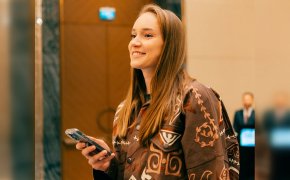 Рыбакина и Бублик надели национальные костюмы в честь Наурыза