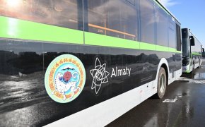 Два автобуса изменили движение из-за ремонта в Алматы