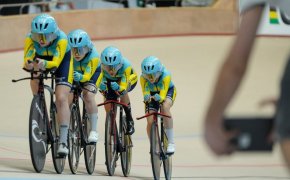 Казахстан завоевал золото на чемпионате Азии по велоспорту на треке