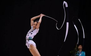 Казахстанка завоевала бронзу на этапе Кубка мира по художественной гимнастике