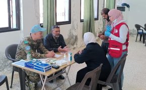 Медицинский лагерь Казахстана развернули у Голанских высот