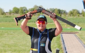 Асем Орынбай завоевала золото этапа Кубка мира по стендовой стрельбе