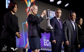 Флаг чемпионата мира по настольному теннису — 2027 официально передан Казахстану