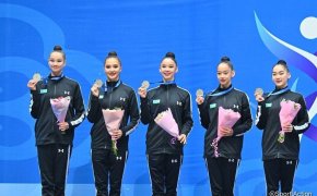 Гимнастки из Астаны взяли 15 медалей на чемпионате Азии