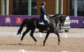 Казахстанка взяла серебро турнира FEI Dressage в Астане