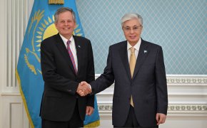 Президент Казахстана принял сенатора Конгресса США (ВИДЕО)