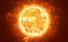 Самая сильная вспышка за 2 недели произошла на Солнце
