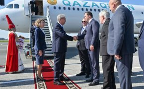 Президент Казахстана Касым-Жомарт Токаев прибыл в Омск