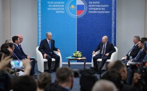 Касым-Жомарт Токаев провел встречу с Владимиром Путиным