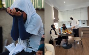 Человек в маске подарил квартиру и будущее 16-летней Нуране (ВИДЕО)