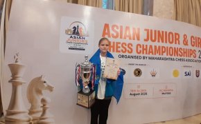 15-летняя казахстанская шахматистка стала серебряным призером Азии