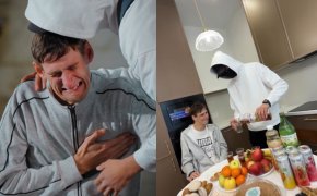 Человек в маске подарил квартиру и изменил жизнь 29-летнего курьера с ДЦП (ВИДЕО)