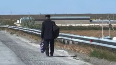 Пенсионер шел 10 часов из Шымкента в Караганду