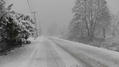 Снег и морозы надвигаются на Алматы